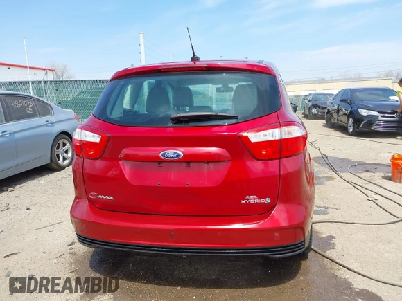 2013 Ford C-Max SEL z VIN 1FADP5BU1DL520745, wystawiony jako IAAI lot #42066786 z przebiegiem 64 213 mil mil oraz . Historia ofert i sprzedaży dostępna na DreamBid. Obrazek 16.