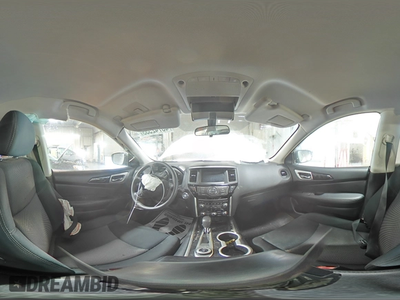 2019 Nissan Pathfinder S with VIN 5N1DR2MM8KC596326, listed as a Copart auction lot 48742555 with 71,577 mi miles and Salvage title. Bid and sale history available at DreamBid. Image 15.