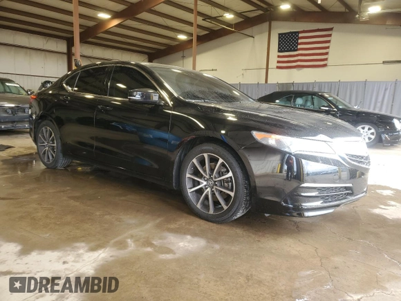 2015 Acura TLX V6 Tech with VIN 19UUB2F51FA006355, listed as a Copart auction lot 50694625 with 70,174 mi miles and Salvage Title. Bid and sale history available at carsss.com. Image 4.