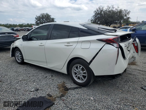 2016 Toyota Prius Two with VIN JTDKBRFU4G3505906, listed as a Copart auction lot 49041485 with 96,009 mi miles and Salvage Title. Bid and sale history available at DreamBid. Image 2.
