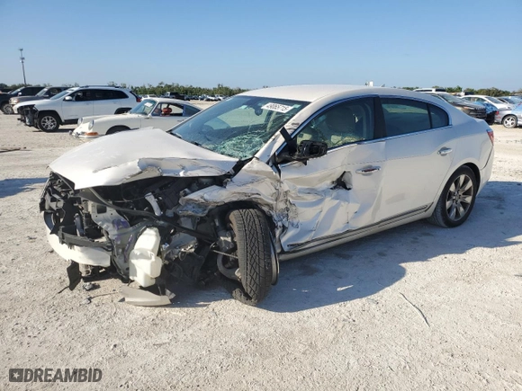 2013 Buick LaCrosse Premium 2 with VIN 1G4GH5E35DF130409, listed as a Copart auction lot 49065715 with 130,263 mi miles and Salvage Title. Bid and sale history available at carsss.com. Image 1.