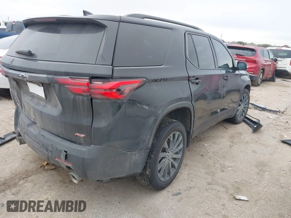 2024 Chevrolet Traverse with VIN 1GNESYKW8RJ134785, listed as a IAAI auction lot 41635921 with 60,243 mi miles and . Bid and sale history available at DreamBid. Image 4.