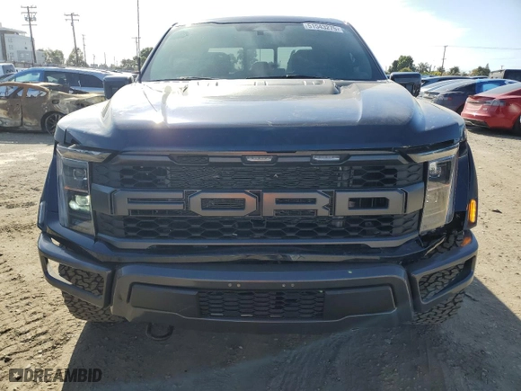 2022 Ford F-150 Raptor with VIN 1FTFW1RG0NFB46241, listed as a Copart auction lot 51543275 with 10,733 mi miles and Salvage Title. Bid and sale history available at carsss.com. Image 5.