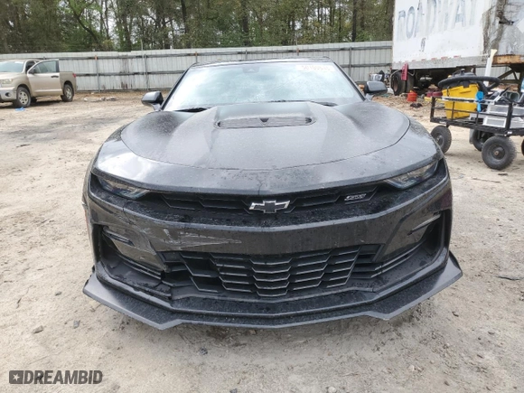 2022 Chevrolet Camaro 2SS with VIN 1G1FH1R72N0108063, listed as a Copart auction lot 50100645 with 22,502 mi miles and Salvage Title. Bid and sale history available at carsss.com. Image 5.