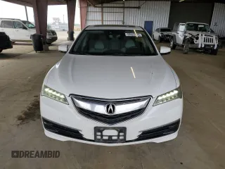 2015 Acura TLX Technology with VIN 19UUB3F56FA006082, listed as a Copart auction lot 59322845 with 127,577 mi miles and Salvage title. Bid and sale history available at DreamBid. Image 5.
