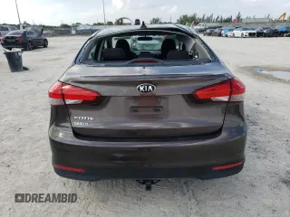 2017 Kia Forte LX with VIN 3KPFK4A78HE157754, listed as a Copart auction lot 55534744 with 96,113 mi miles and Salvage Title. Bid and sale history available at carsss.com. Image 6.