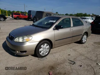2005 Toyota Corolla CE with VIN 1NXBR32E15Z370314, listed as a Copart auction lot 63104995 with 216,325 mi miles and Clean title. Bid and sale history available at DreamBid. Image 1.