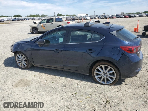 2017 Mazda 3 Grand Touring z VIN 3MZBN1M3XHM148604, wystawiony jako Copart lot #52258885 z przebiegiem Nie podano mil oraz Szkoda całkowita • Salvage title. Historia ofert i sprzedaży dostępna na DreamBid. Obrazek 2.