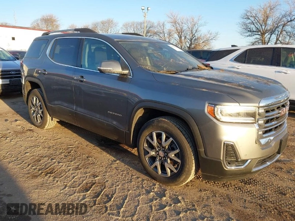 2022 GMC Acadia SLE with VIN 1GKKNRL46NZ142356, listed as a IAAI auction lot 41754376 with 41,905 mi miles. Bid and sale history available at carsss.com. Image 1.