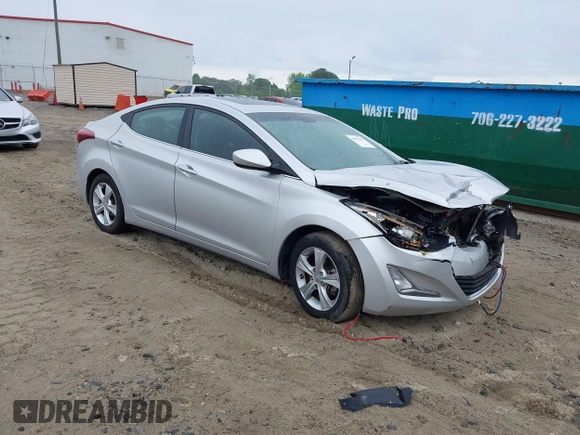 2015 Hyundai Elantra SE с VIN 5NPDH4AEXFH554928, выставлен на аукционе IAAI как лот 42092809 с пробегом 181 422 миль миль и . История ставок и продаж доступна на DreamBid. Изображение 1.