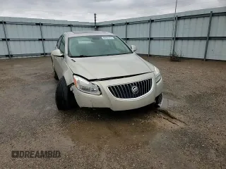 2012 Buick Regal Premium 1 with VIN 2G4GS5EK2C9142548, listed as a Copart auction lot 46497415 with 139,197 mi miles and Salvage title. Bid and sale history available at DreamBid. Image 10.