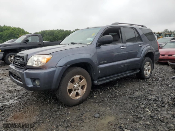 2007 Toyota 4Runner SR5 with VIN JTEBU14R378103528, listed as a Copart auction lot 66294804 with 188,987 mi miles and Clean Title. Bid and sale history available at carsss.com. Image 1.