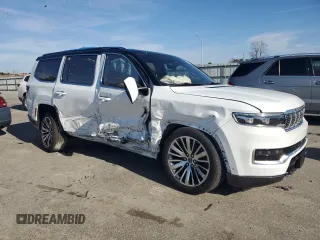 2022 Jeep Grand Wagoneer Series III с VIN 1C4SJVGJ2NS138006, выставлен на аукционе Copart как лот 43815935 с пробегом 29 969 миль миль и Списание • Salvage title. История ставок и продаж доступна на DreamBid. Изображение 4.