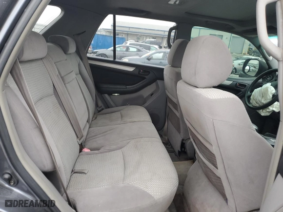 2005 Toyota 4Runner SR5 with VIN JTEBU14R558031518, listed as a Copart auction lot 43707575 with 280,296 mi miles and Salvage Title. Bid and sale history available at carsss.com. Image 10.