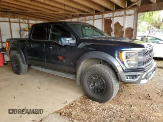 2021 Ford F-150 Raptor with VIN 1FTFW1RG7MFC35951, listed as a Copart auction lot 42691875 with 38,371 mi miles and Salvage Title. Bid and sale history available at carsss.com. Image 4.