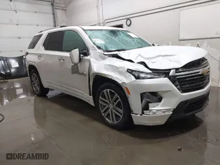 2023 Chevrolet Traverse High Country with VIN 1GNEVNKWXPJ176247, listed as a IAAI auction lot 41515012 with 69,663 mi miles. Bid and sale history available at carsss.com. Image 1.