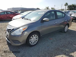 2016 Nissan Versa S with VIN 3N1CN7APXGL819150, listed as a Copart auction lot 59051605 with 124,360 mi miles and Salvage title. Bid and sale history available at DreamBid. Image 1.