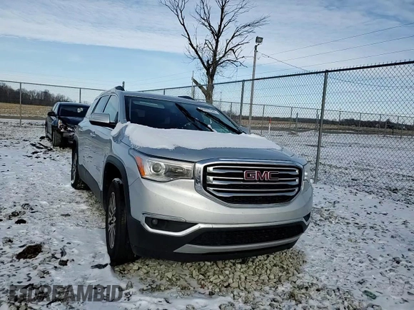 2018 GMC Acadia SLE with VIN 1GKKNLLS6JZ215599, listed as a Copart auction lot 84427224 with 102,510 mi miles and Salvage Title. Bid and sale history available at DreamBid. Image 12.