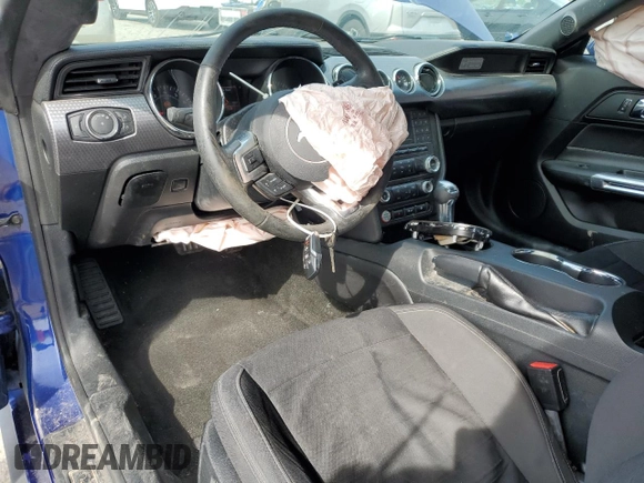 2016 Ford Mustang EcoBoost with VIN 1FA6P8TH9G5289341, listed as a Copart auction lot 54579295 with 106,048 mi miles and Salvage title. Bid and sale history available at DreamBid. Image 8.