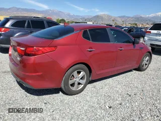 2015 Kia Optima LX with VIN 5XXGM4A70FG411489, listed as a Copart auction lot 47704435 with 175,370 mi miles and Clean Title. Bid and sale history available at carsss.com. Image 3.