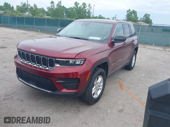 2023 Jeep Grand Cherokee Altitude with VIN 1C4RJHAG2P8108436, listed as a IAAI auction lot 42557174 with 28,015 mi miles and . Bid and sale history available at DreamBid. Image 2.