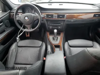 2011 BMW 3 Series 335i with VIN WBAPM5C51BE575783, listed as a Copart auction lot 47354165 with 0 mi miles and Salvage Title. Bid and sale history available at carsss.com. Image 8.