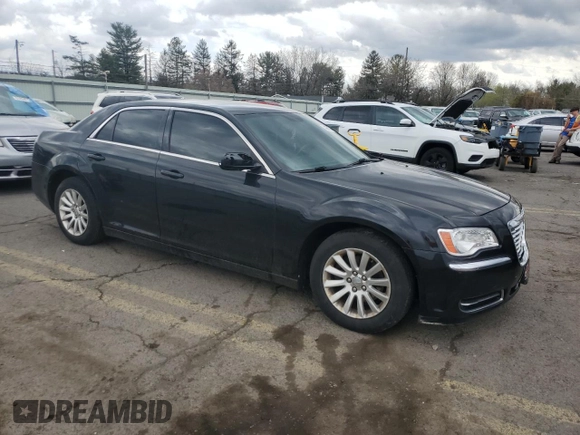 2014 Chrysler 300 with VIN 2C3CCAAG6EH127901, listed as a Copart auction lot 50373855 with 130,489 mi miles and Salvage Title. Bid and sale history available at carsss.com. Image 4.