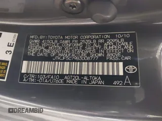 2011 Scion tC z VIN JTKJF5C79B3008777, wystawiony jako IAAI lot #41872563 z przebiegiem 149 715 mil mil oraz . Historia ofert i sprzedaży dostępna na DreamBid. Obrazek 9.
