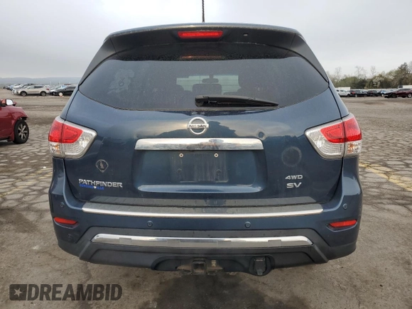 2014 Nissan Pathfinder S z VIN 5N1AR2MM6EC683780, wystawiony jako Copart lot #53551405 z przebiegiem 134 840 mil mil oraz Czysty tytuł • Clean title. Historia ofert i sprzedaży dostępna na DreamBid. Obrazek 6.