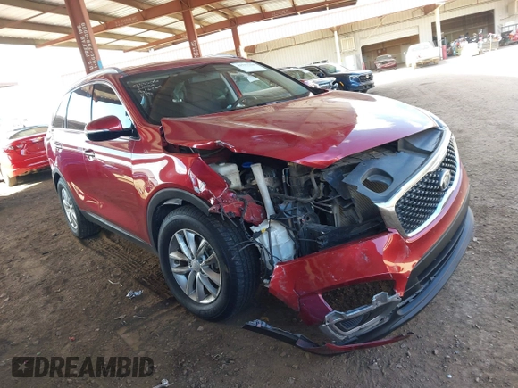 2018 Kia Sorento LX with VIN 5XYPG4A32JG340689, listed as a IAAI auction lot 41717750 with 72,212 mi miles. Bid and sale history available at carsss.com. Image 1.