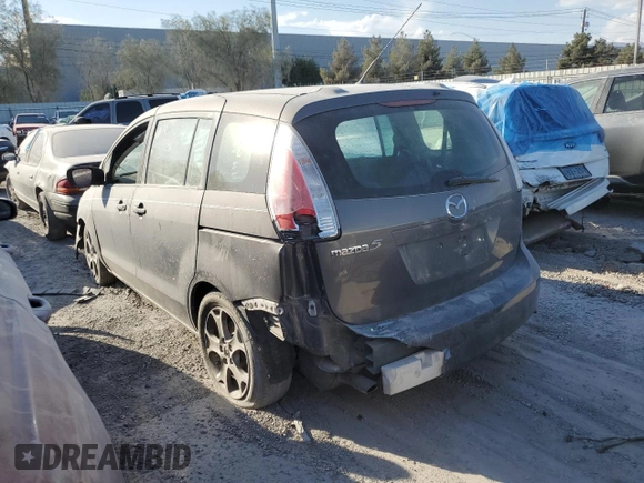 2010 Mazda 5 Sport with VIN JM1CR2WL5A0376517, listed as a Copart auction lot 70918634 with Not Provided miles and Salvage Title. Bid and sale history available at DreamBid. Image 2.