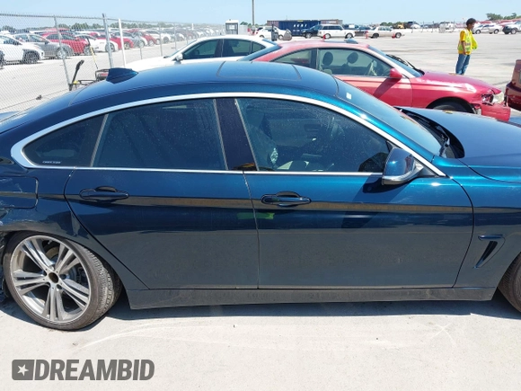 2017 BMW 4 Series 430i with VIN WBA4F7C3XHG788932, listed as a IAAI auction lot 42343313 with 85,010 mi miles and . Bid and sale history available at DreamBid. Image 14.