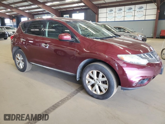 2011 Nissan Murano SV with VIN JN8AZ1MW9BW172286, listed as a Copart auction lot 53674515 with 180,424 mi miles and Clean Title. Bid and sale history available at DreamBid. Image 4.