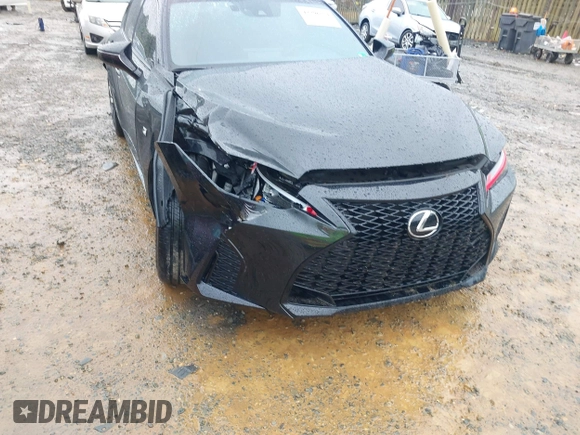 2025 Lexus IS 350 F Sport with VIN JTHGZ1E27S5038205, listed as a IAAI auction lot 42296351 with 3,771 mi miles and . Bid and sale history available at DreamBid. Image 6.