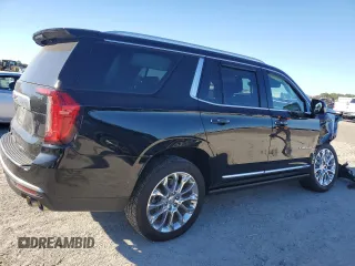 2024 GMC Yukon Denali with VIN 1GKS2DKL8RR173831, listed as a Copart auction lot 87831265 with 32,872 mi miles and Salvage Title. Bid and sale history available at carsss.com. Image 3.