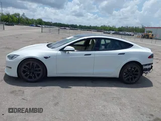 2021 Tesla Model S Plaid с VIN 5YJSA1E67MF436814, выставлен на аукционе IAAI как лот 42499058 с пробегом 21 401 миль миль и . История ставок и продаж доступна на DreamBid. Изображение 15.