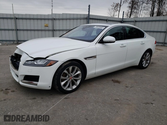 2018 Jaguar XF with VIN SAJBJ4FN8JCY54221, listed as a Copart auction lot 70035462 with 107,690 mi miles and . Bid and sale history available at DreamBid. Image 1.