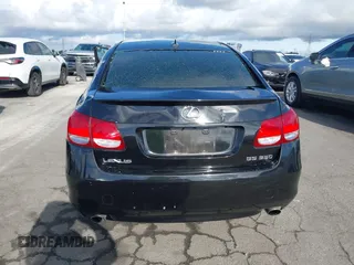 2008 Lexus GS 350 with VIN JTHBE96SX80041253, listed as a IAAI auction lot 41935026 with 144,005 mi miles. Bid and sale history available at carsss.com. Image 16.