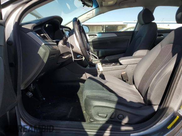 2019 Hyundai Sonata SEL with VIN 5NPE34AF3KH747671, listed as a Copart auction lot 50092005 with 62,999 mi miles and Salvage Title. Bid and sale history available at DreamBid. Image 7.