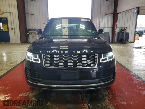 2018 Land Rover Range Rover HSE with VIN SALGS2RK2JA503106, listed as a Copart auction lot 51116135 with 54,639 mi miles and Salvage title. Bid and sale history available at DreamBid. Image 5.