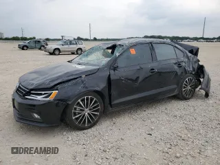 2016 Volkswagen Jetta Sport z VIN 3VWD17AJ5GM239997, wystawiony jako Copart lot #55681255 z przebiegiem 66 271 mil mil oraz Szkody całkowita. Historia ofert i sprzedaży dostępna na DreamBid. Obrazek 1.