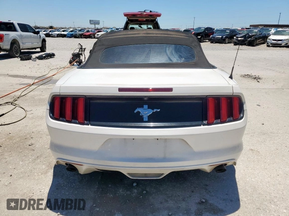 2017 Ford Mustang V6 с VIN 1FATP8EM4H5306335, выставлен на аукционе Copart как лот 57455825 с пробегом 123 251 миль миль и Списание • Salvage title. История ставок и продаж доступна на DreamBid. Изображение 6.