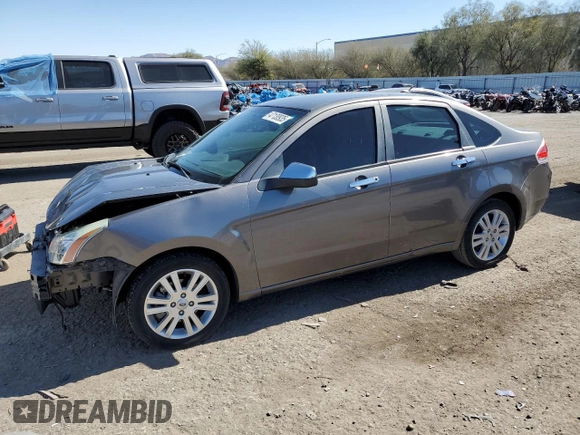 2010 Ford Focus SEL with VIN 1FAHP3HN5AW148584, listed as a Copart auction lot 47130935 with 44,933 mi miles and Salvage Title. Bid and sale history available at carsss.com. Image 1.