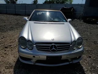 2004 Mercedes-Benz CLK 55 AMG with VIN WDBTK76G14T011421, listed as a Copart auction lot 65686025 with 135,399 mi miles and Salvage title. Bid and sale history available at DreamBid. Image 5.