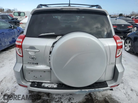 2012 Toyota RAV4 with VIN 2T3JK4DV2CW087282, listed as a Copart auction lot 41819965 with 108,443 mi miles and Clean Title. Bid and sale history available at carsss.com. Image 6.