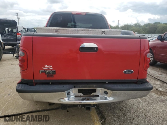 2003 Ford F-150 XLT with VIN 1FTRW07663KA45405, listed as a Copart auction lot 73388854 with 282,406 mi miles and Salvage Title. Bid and sale history available at carsss.com. Image 6.