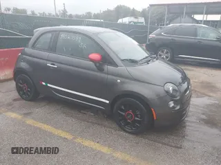 2016 FIAT 500 Pop z VIN 3C3CFFARXGT229931, wystawiony jako IAAI lot #34527589 z przebiegiem 51 668 mil mil oraz . Historia ofert i sprzedaży dostępna na DreamBid. Obrazek 1.