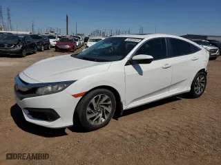 2016 Honda Civic Sedan EX with VIN 19XFC2F74GE064951, listed as a Copart auction lot 53853615 with 0 mi miles and Salvage Title. Bid and sale history available at carsss.com. Image 1.
