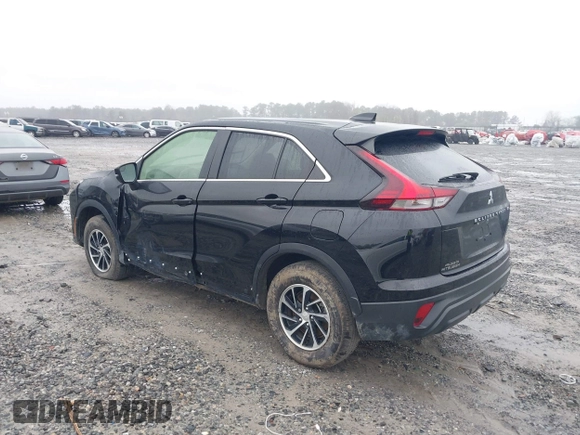 2024 Mitsubishi Eclipse Cross ES with VIN JA4ATUAA9RZ001368, listed as a IAAI auction lot 41727951 with 40,166 mi miles and . Bid and sale history available at DreamBid. Image 3.