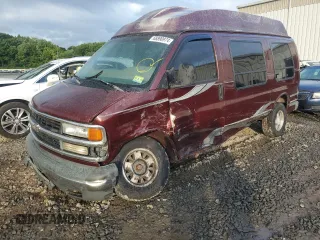 1999 Chevrolet Express with VIN 1GBFG15R1X1014078, listed as a Copart auction lot 68890974 with 199,380 mi miles and Salvage Title. Bid and sale history available at carsss.com. Image 1.